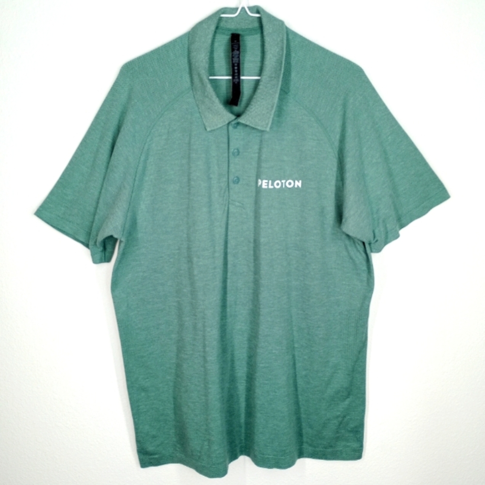 Lululemon Peloton Polo Shirt Mens Size XL
